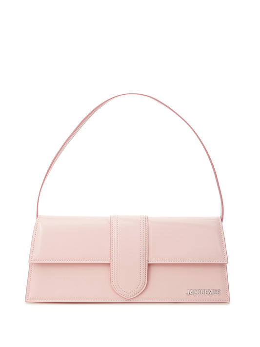 Jacquemus Chic Pink Patent Leather Shoulder Bag