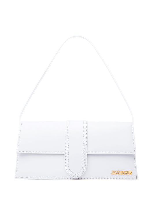 Jacquemus Elegant White Leather Shoulder Bag