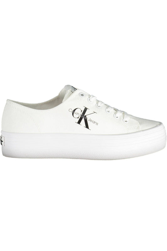 Calvin Klein Chic Platform Sneakers with Contrast Details