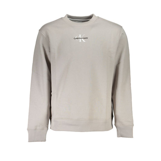 Calvin Klein Elegant Crew Neck Fleece Sweatshirt