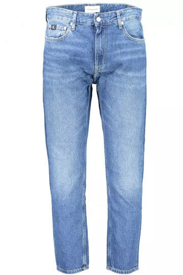 Calvin Klein Eco-Conscious Dad Jeans in Washed Blue