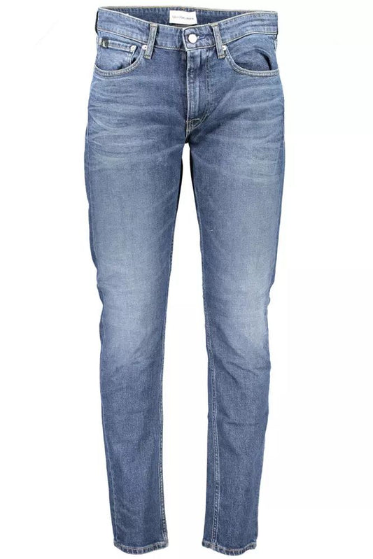 Calvin Klein Sleek Blue Slim Taper Jeans
