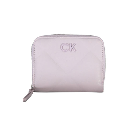 Calvin Klein Elegant Purple RFID Wallet with Card Slots