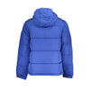 Fila Chic Blue Hooded Jacket with Sleek Print