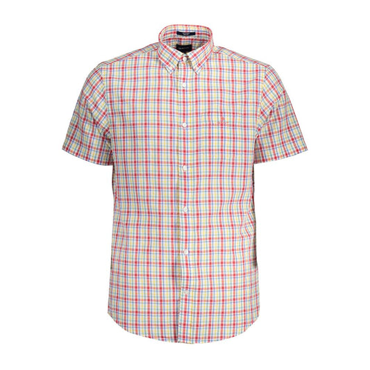 Gant Elegant Short Sleeve Pink Shirt