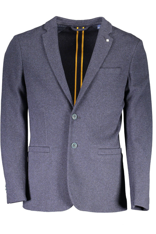 Gant Elegant Blue Classic Long Sleeve Jacket