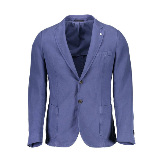 Gant Elegant Long Sleeved Cotton-Linen Jacket