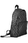 Guess Jeans Sleek Urban Black Backpack for Everyday Chic