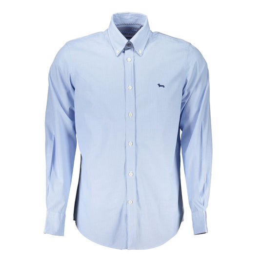 Harmont & Blaine Elegant Light Blue Long Sleeve Button-Down Shirt