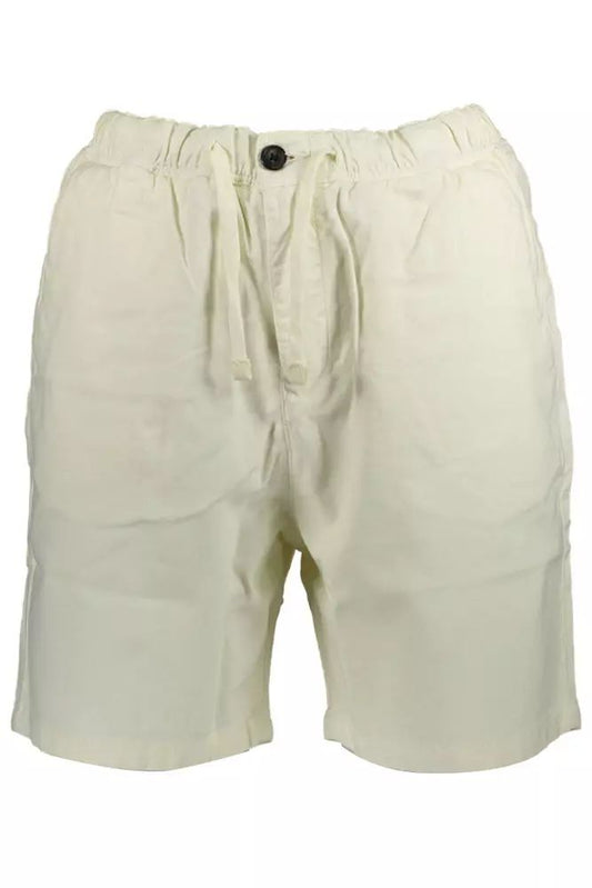 North Sails Chic Slim Fit Organic Shorts In White