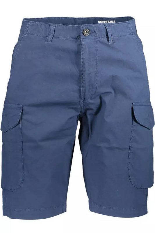 North Sails Eco-Conscious Blue Bermuda Shorts for Men