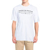 North Sails Elegant White Cotton Tee with Chest Print