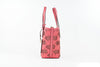 Michael Kors Kimber Small Tea Rose Leather 2-in-1 Zip Tote Messenger Bag Purse