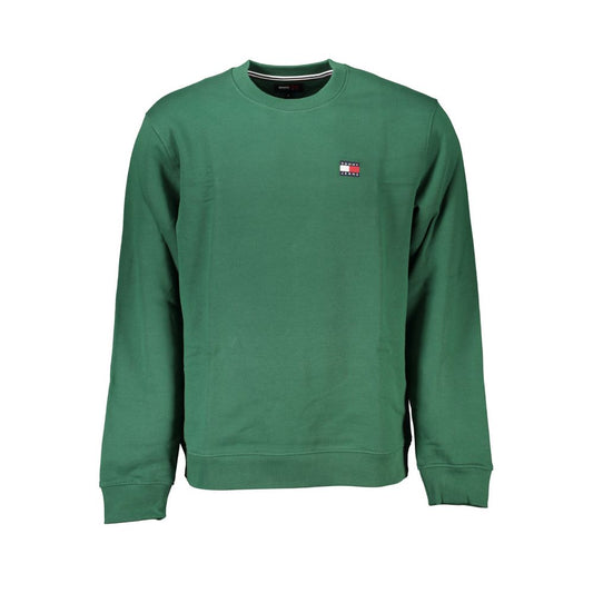Tommy Hilfiger Classic Green Crew Neck Fleece Sweatshirt
