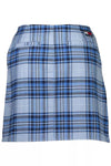 Tommy Hilfiger Chic Light Blue Organic Cotton Skirt