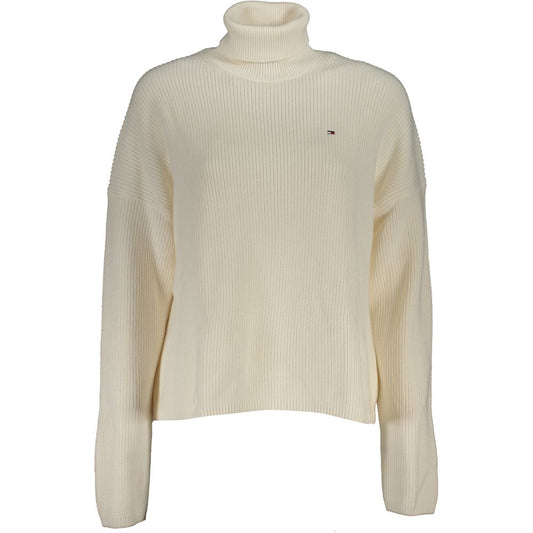 Tommy Hilfiger Elegant Turtleneck Cotton Sweater