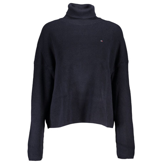 Tommy Hilfiger Chic Turtleneck Sweater with Embroidered Logo