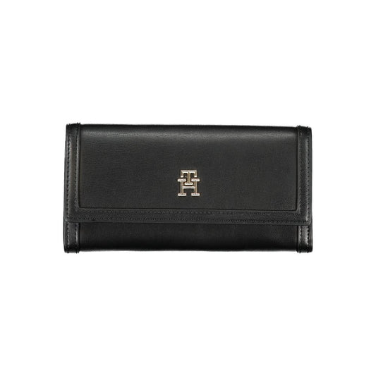 Tommy Hilfiger Elegant Black Dual-Compartment Wallet
