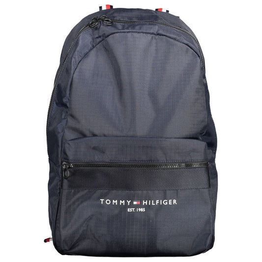 Tommy Hilfiger Eco-Chic Blue Backpack with Laptop Pocket