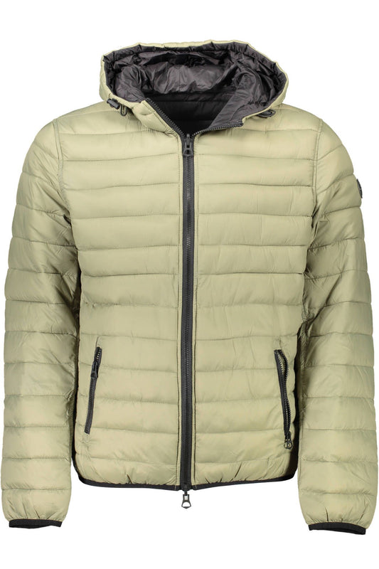 U.S. POLO ASSN. Reversible Hooded Jacket in Lush Green