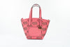 Michael Kors Kimber Small Tea Rose Leather 2-in-1 Zip Tote Messenger Bag Purse