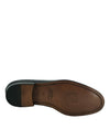 Saxone of Scotland Elegant Black Calf Leather Loafers - Men's Classic Footwear