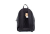 Burberry Abbeydale Branded Black Pebbled Leather Backpack Shoulder Bookbag