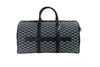 Michael Kors Cooper Black Signature Jacquard Canvas Duffle Travel Luggage Bag