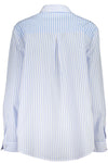 Desigual Elegant Light Blue Long Sleeve Shirt
