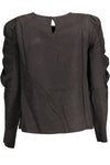 Desigual Chic Long-Sleeve Shirt with Contrasting Details