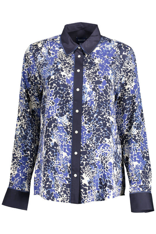 Gant Chic Contrasting Detail Long-Sleeve Shirt