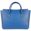 Baldinini Trend Elegant Calfskin Woven Handbag