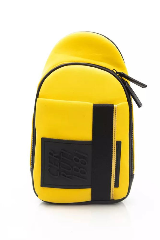 Cerruti 1881 Sleek One Shoulder Yellow Backpack