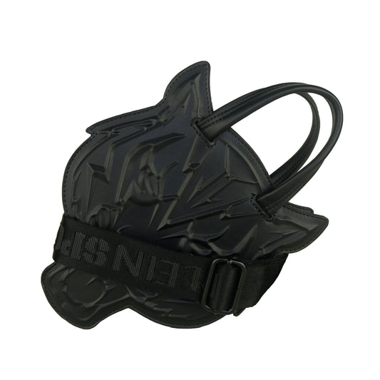 Plein Sport Tiger Head Black Crossbody Bag