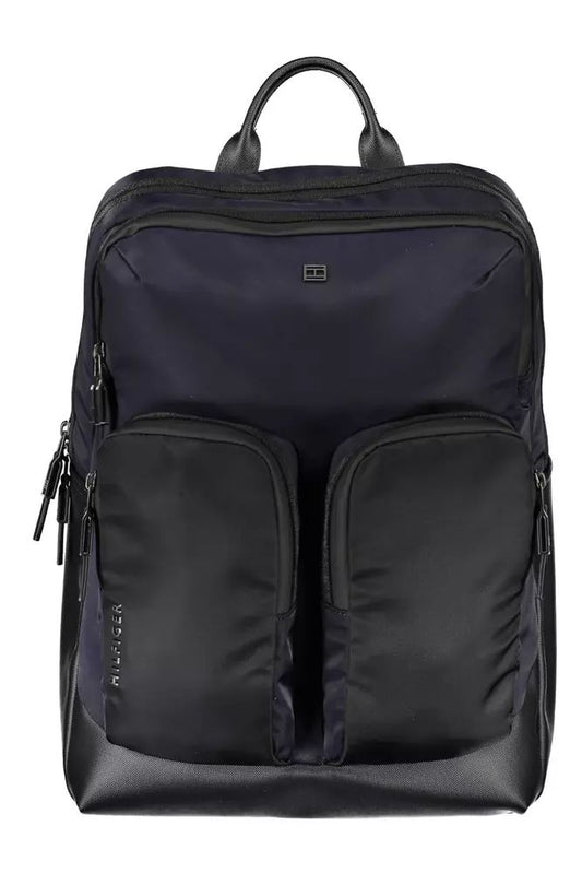 Tommy Hilfiger Chic Water-Repellent Blue Backpack
