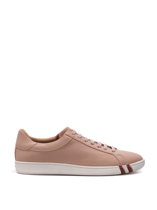 Elegant Leather Lace-Up Sneakers