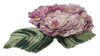 Elegant Floral Silk Blend Brooch