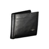 Sleek Dual-Compartment Leather Wallet