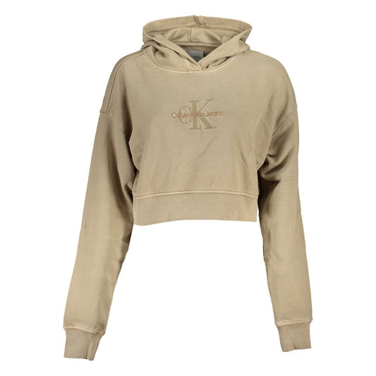 Chic Embroidered Hooded Sweatshirt