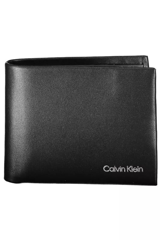 Sleek RFID-Secure Double Compartment Wallet
