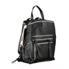 Chic Backpack with Contrast Details