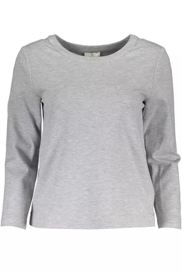 Chic Side-Zip Sweatshirt with Elastane Blend