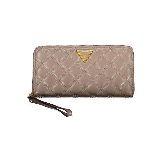Elegant Zip Wallet with Chic Detailing
