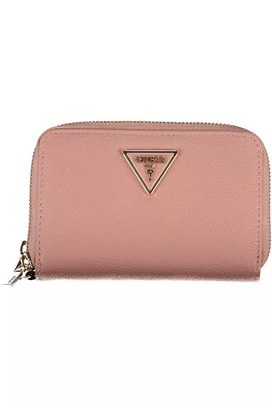 Chic Double Wallet with Contrasting Accents