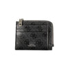 Sleek Leather Wallet with Contrasting Accents