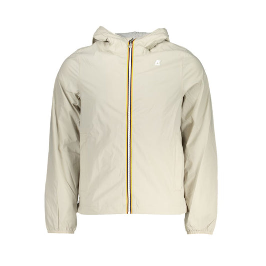 Contrast Hooded Sports Jacket