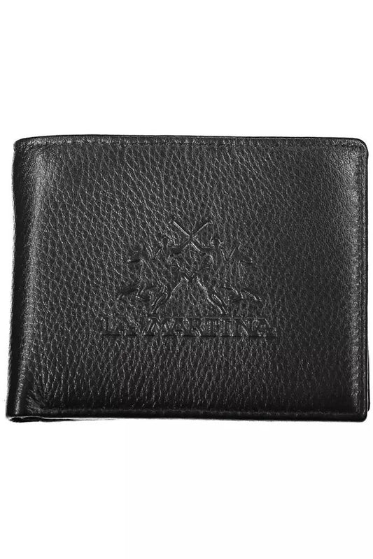 Elegant Leather Two-Compartment Wallet