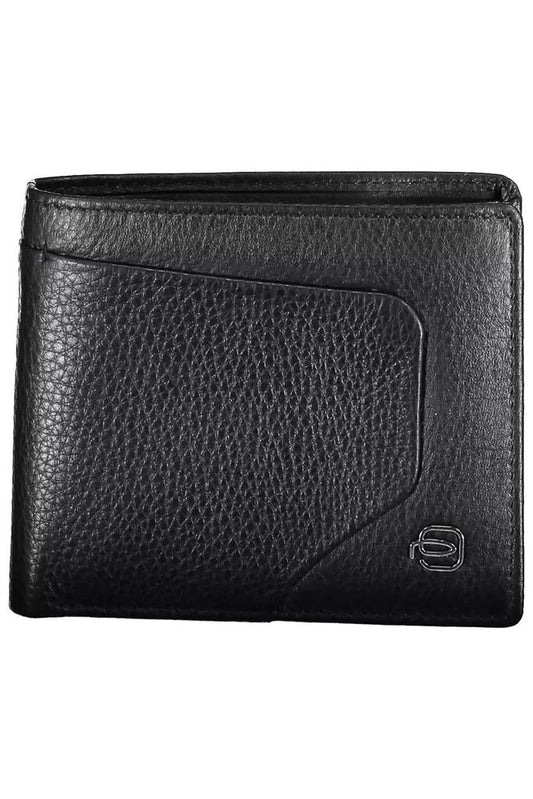 Sleek Leather Bifold Wallet with RFID Block