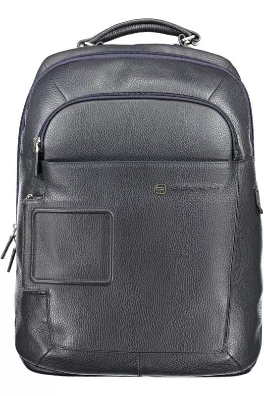 Elegant Mixed-Material Backpack