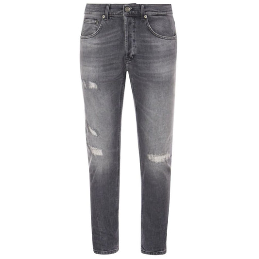 Chic Dian Jeans with Distressed Detailing